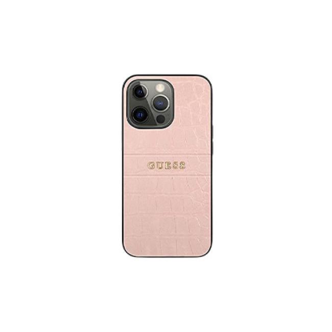 Guess Phone Case for iPhone 13 Pro باللون الوردي