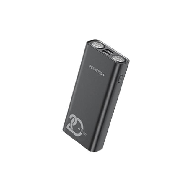 Powero+ Powermax 20000mAh Power Bank Type-C with LED Flash