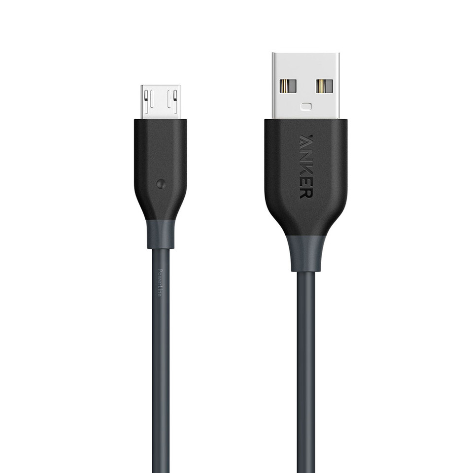 كابل باور لاين للشحن السريع بمنفذ Micro USB