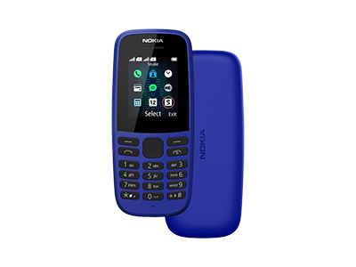 NOKIA 105 DUAL SIM 4TH EDITION BLUE