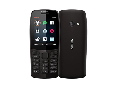 NOKIA 210 DUAL SIM BLACK